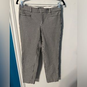 Banana Republic Houndstooth Sloan Pants Size 4